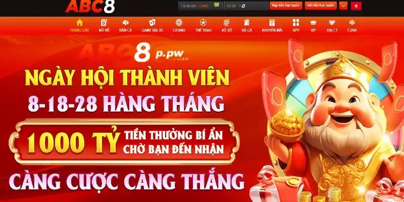 Giao diện game của nhà cái cực dễ sử dụng