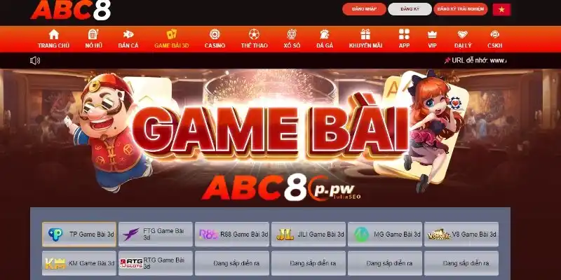 Game bài Abc8 cùng một số thông tin chính