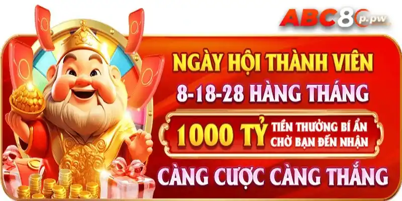 Khuyến mãi Abc8 - Ưu đãi ngày siêu hội viên